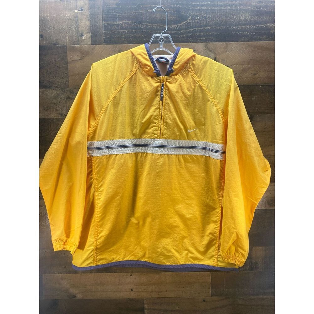 Nike Yellow Windbreaker Women's Large (12/14)